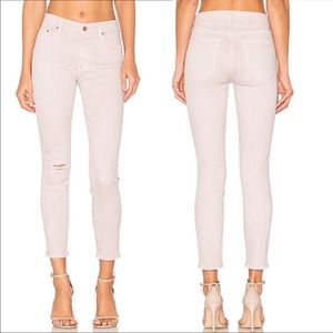 Mother Denim The looker Crop Sexy Distress size 28